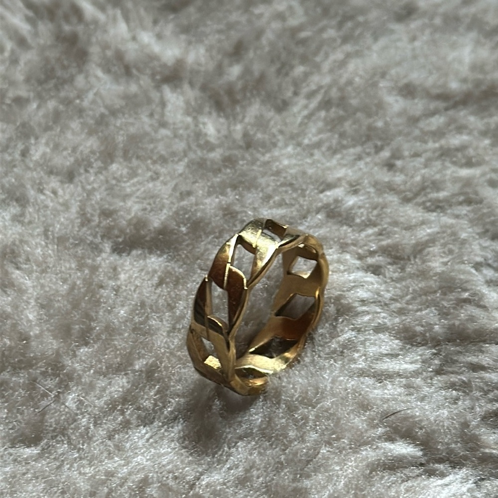May Martin Gold Plated Ring 8